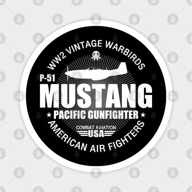 P-51 Mustang Magnet by TCP